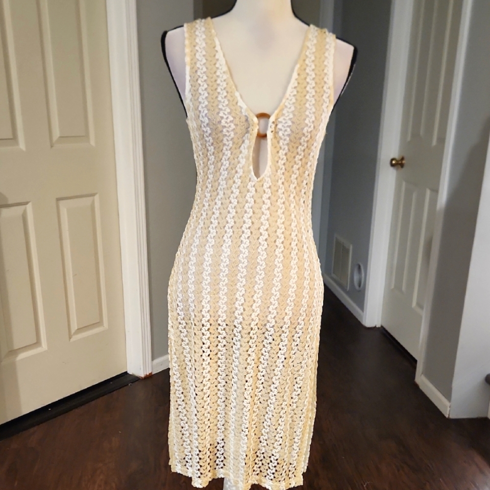 NWT Cupshe Crochet Cover Up